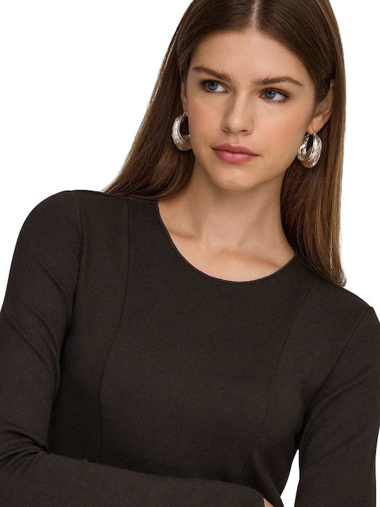 Kenya Mini Damenkleid Choco Torte Schwarz