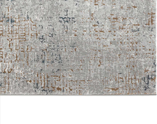 Ns Carpets Килим Кръгла Сив флот