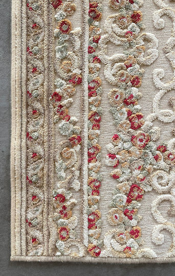 Bekas Carpets Genova Summer Bedroom Rugs Set Beige 38028-636260 3pcs