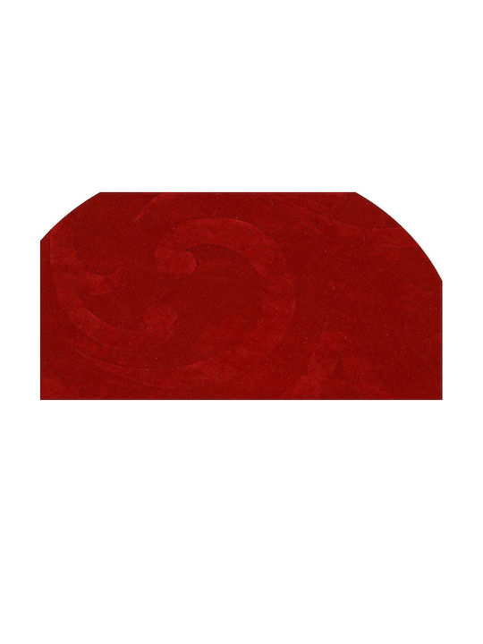 Tapicap Χειροποίητο Χαλί Στρογγυλό Μάλλινο Red Φ150cm