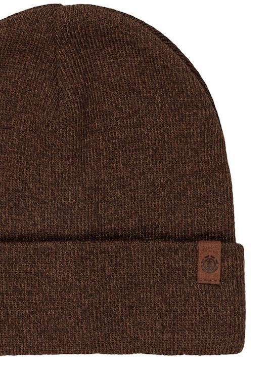 Beanie Männer Beanie Gestrickt in Braun Farbe