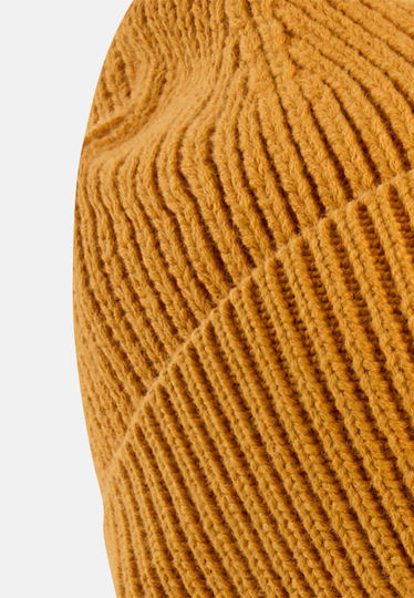 Beanie Unisex Beanie Knitted in Yellow color