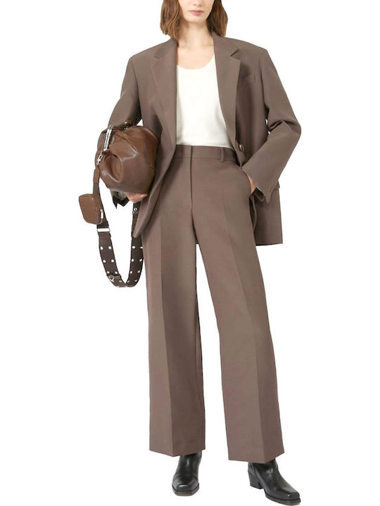 Max Mara Weekend Γυναικείο Σακάκι Καφέ