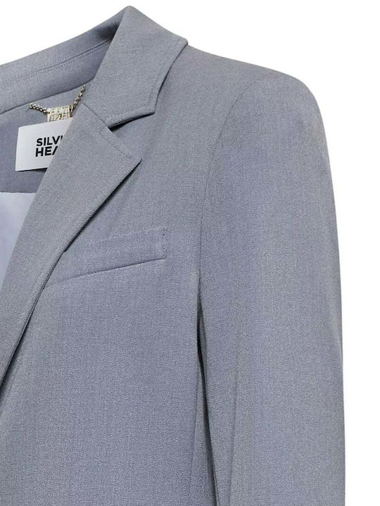 Silvian Heach Γυναικείο Σακάκι Grey
