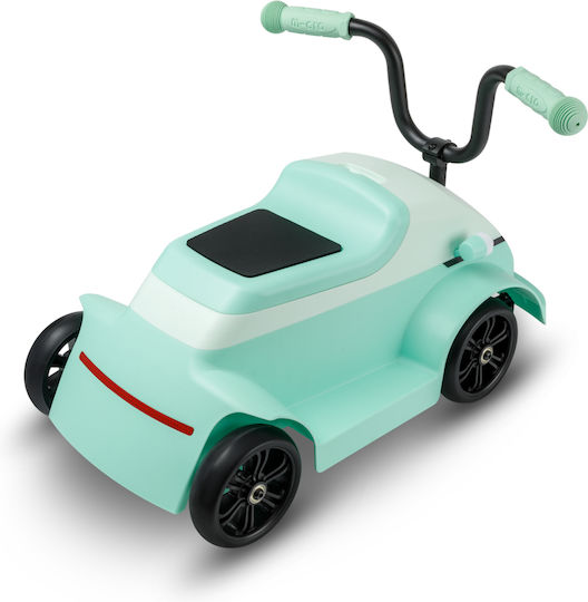 Micro Παιδικό Πατίνι Mini Microlino Τετράτροχο με Κάθισμα για 3+ Ετών Mint