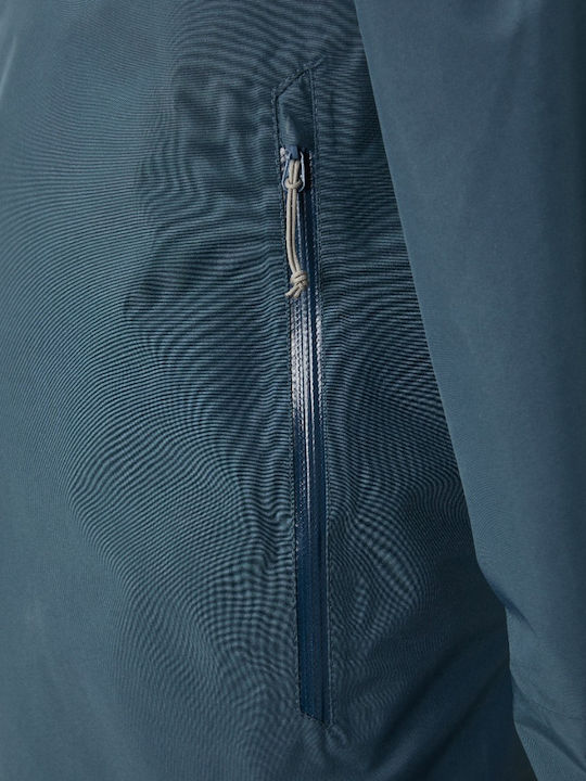 Winter Jacket Hardshell Waterproof and Windproof Blue