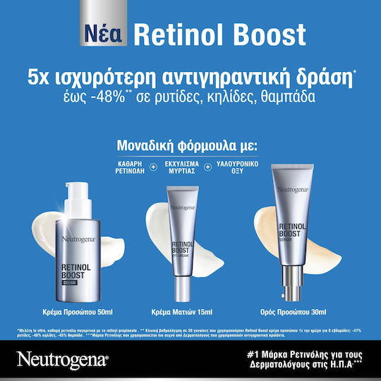 Neutrogena® Retinol Boost Serum Anti-Aging Gesichtsserum Mit Reine Retinol 30ml