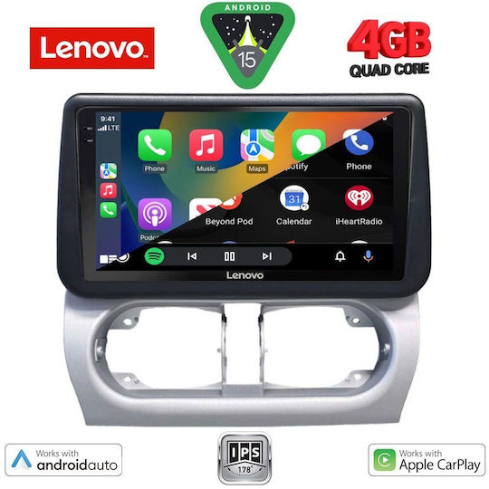 Lenovo Ηχοσύστημα Αυτοκινήτου για Opel Corsa / Tigra 2001-2014 (Bluetooth/USB/AUX/WiFi/GPS/Apple-Carplay/Android-Auto) με Οθόνη Αφής 9"