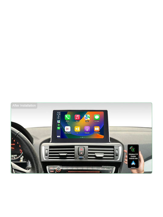 Lenovo Car Audio System for BMW Series 1 2011-2016 (Bluetooth/USB/AUX/WiFi/GPS/Apple-Carplay/Android-Auto) with Touch Screen 9"