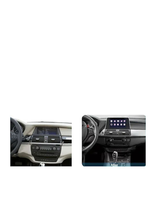 Lenovo Car Audio System for BMW X5 (E70) / X6 (E71) 2013-2016 (Bluetooth/USB/AUX/WiFi/GPS/Apple-Carplay/Android-Auto) with Touch Screen 9"