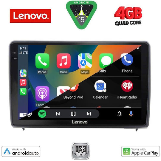 Lenovo Ηχοσύστημα Αυτοκινήτου για Ford EcoSport 2018 (Bluetooth/USB/AUX/WiFi/GPS/Apple-Carplay/Android-Auto) με Οθόνη Αφής 10"