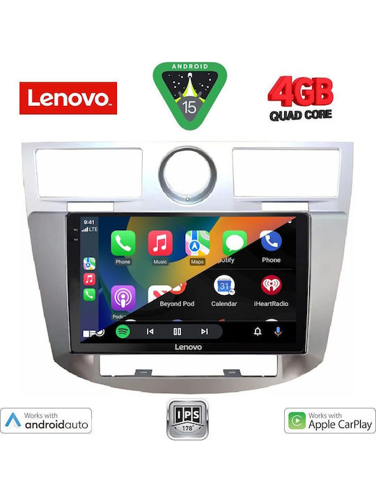 Lenovo Car Audio System Chrysler Sebring 2008-2010 (Bluetooth/USB/AUX/WiFi/GPS/Apple-Carplay/Android-Auto) with Touch Screen 9"