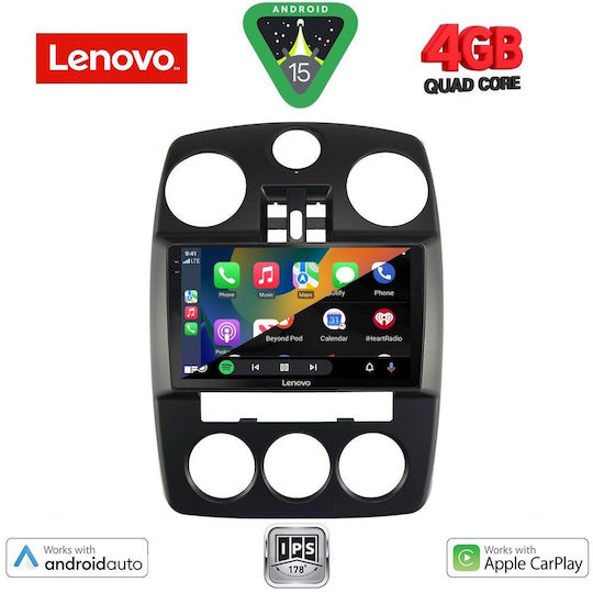 Lenovo Auto-Audiosystem Chrysler PT Cruiser 2005-2010 (Bluetooth/USB/AUX/WiFi/GPS/Apple-Carplay/Android-Auto) mit Touchscreen 9"