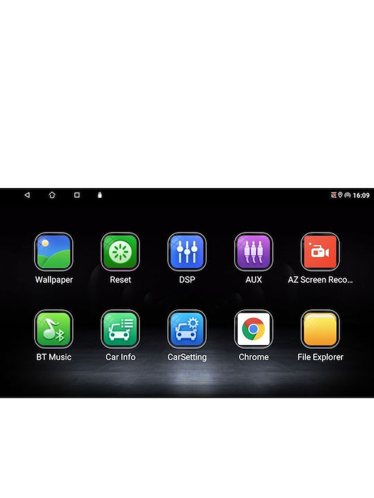 Lenovo Auto-Audiosystem für Kia Seele 2014 (Bluetooth/USB/AUX/WiFi/GPS/Apple-Carplay/Android-Auto) mit Touchscreen 9"