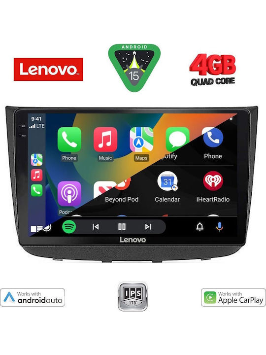 Lenovo Car Audio System for Mercedes-Benz Vito / Viano 2003-2007 (Bluetooth/USB/AUX/WiFi/GPS/Apple-Carplay/Android-Auto) with Touch Screen 10"