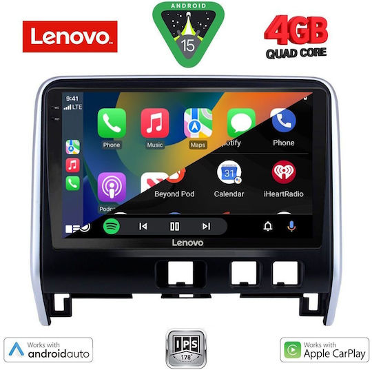 Lenovo Car Audio System for Nissan Serena 2016 (Bluetooth/USB/AUX/WiFi/GPS/Apple-Carplay/Android-Auto) with Touch Screen 10"