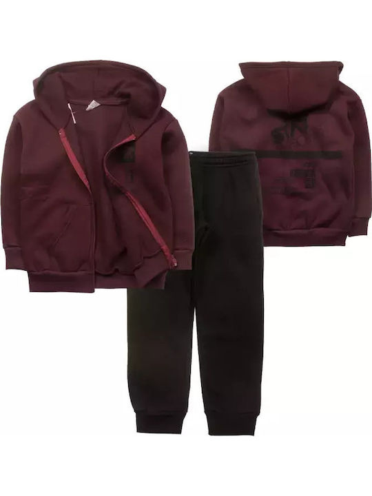 Kinder Sweatpants Set - Jogginganzug Bordeaux