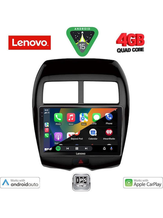 Lenovo Автомобилна Аудио Система (Блутут/USB/AUX/WiFi/GPS/Apple-Carplay/Android-Auto) с Тъчскрийн 10"
