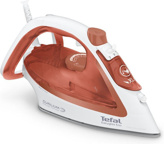 Tefal Easygliss Fier de Călcat cu Aburi 2800W cu Debit Continu de Abur 50g/min