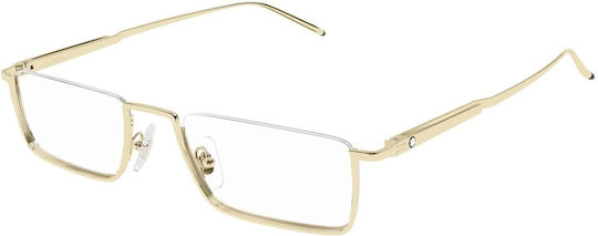 Mont Blanc MB0370O 001 Prescription Eyeglass Frames
