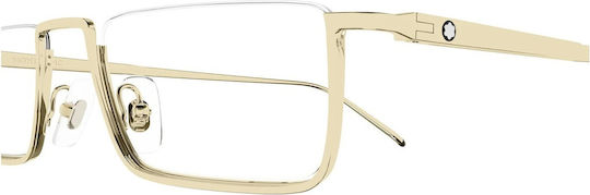 Mont Blanc MB0370O 001 Prescription Eyeglass Frames