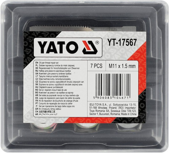 Kit de Reparare Șurub Baie Ulei Yato