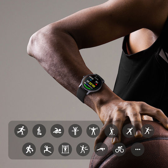 Joyroom JR-FC1 46mm Rezistent la apă Smartwatch (Light Grey)