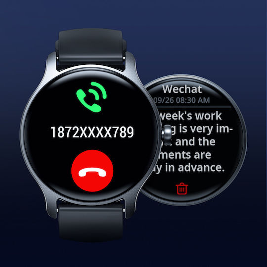 Joyroom JR-FC1 46mm Rezistent la apă Smartwatch (Light Grey)