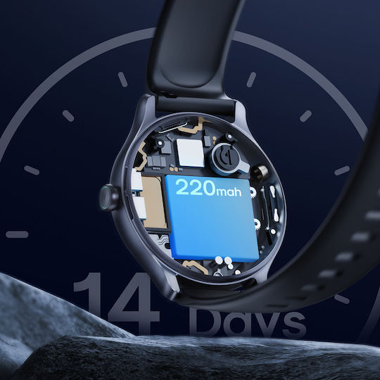 Joyroom JR-FC1 46mm Rezistent la apă Smartwatch (Light Grey)