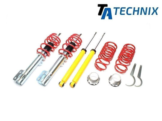 Ta Technix Σετ Αναρτήσεις Ρυθμιζόμενες 4τμχ για Toyota Yaris (XP9 / XP13)