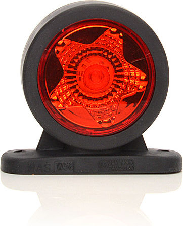 LED позиционна светлина рамо 883 W56star 12v-24v бяло червено беше