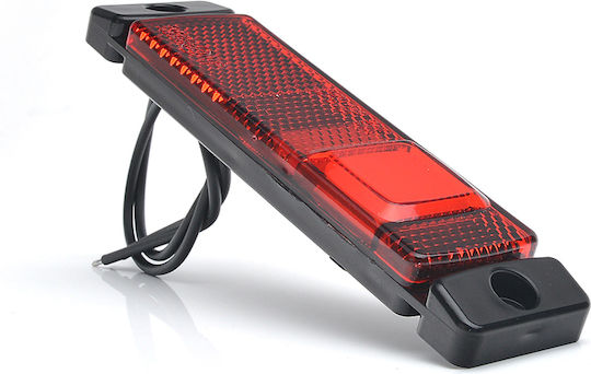Led Position Light 1236 W45ns 12v-24v Red Was