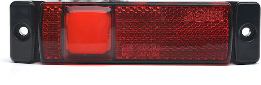 Led Position Light 1236 W45ns 12v-24v Red Was