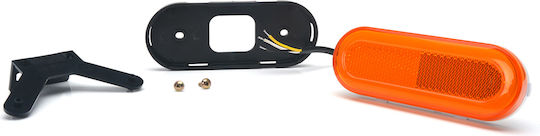 Led Position Light 1420 W198 12v-24v Orange Turn Signal Was