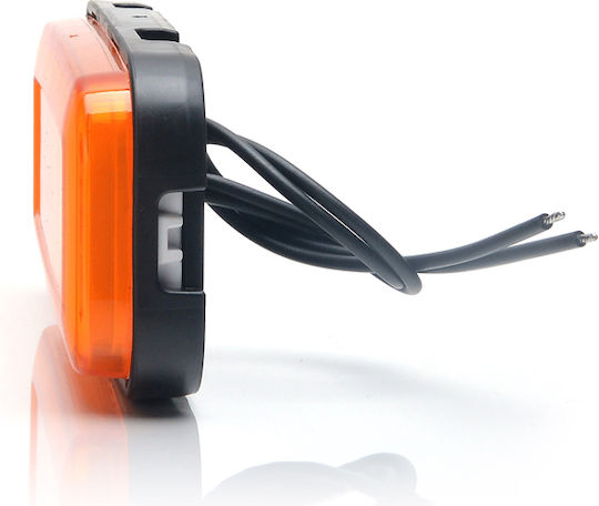 Led Position Light 1402 W199 12v-24v Orange Was