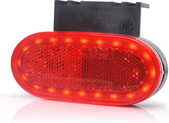 Led Position Light 1387 W197 12v-24v Red Was