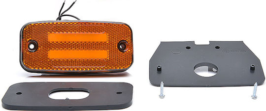 Lumină de poziție LED 1138 W158 12v-24v portocaliu Was