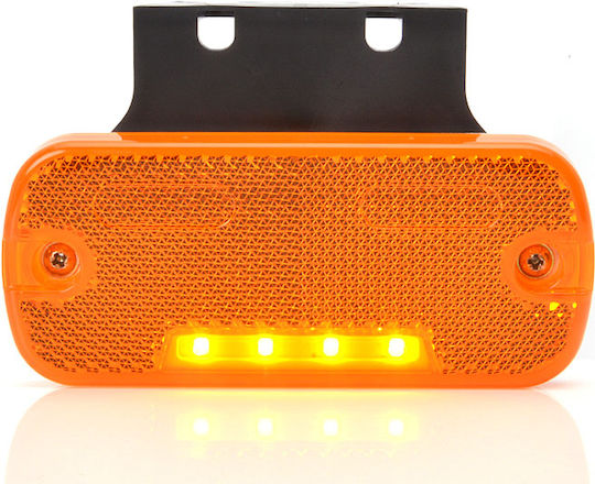 Led Position Light 904 W128 12v-24v Orange Was