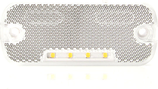 Led Position Light 906 W128 12v-24v White Was