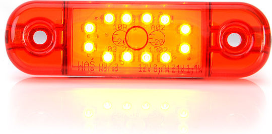 Led Position Light 715 W97.3 12v-24v Red Was