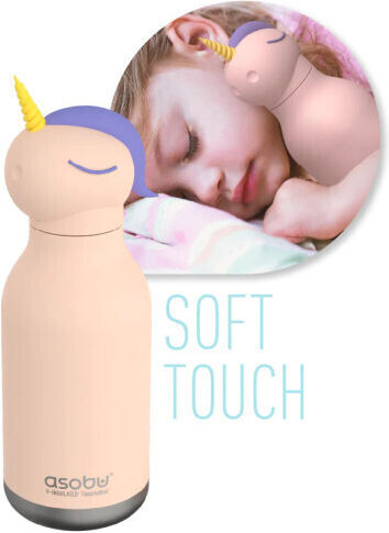 Asobu Kids Water Bottle Thermos Stainless Steel Doggie 460ml