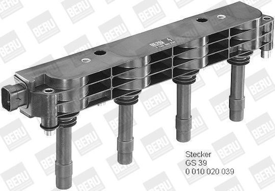 Induction Coil Opel Astra G Cabriolet F67 Beru Zs259
