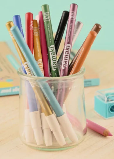 Namaki Bio Creion Slim Pentru Pictură pe Față Portocaliu