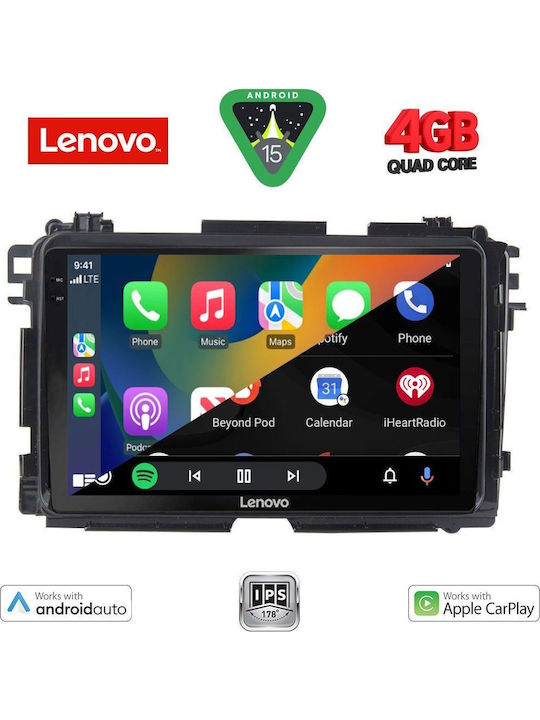 Lenovo Автомобилна Аудио Система (Блутут/USB/AUX/WiFi/GPS/Apple-Carplay/Android-Auto) с Тъчскрийн 9"