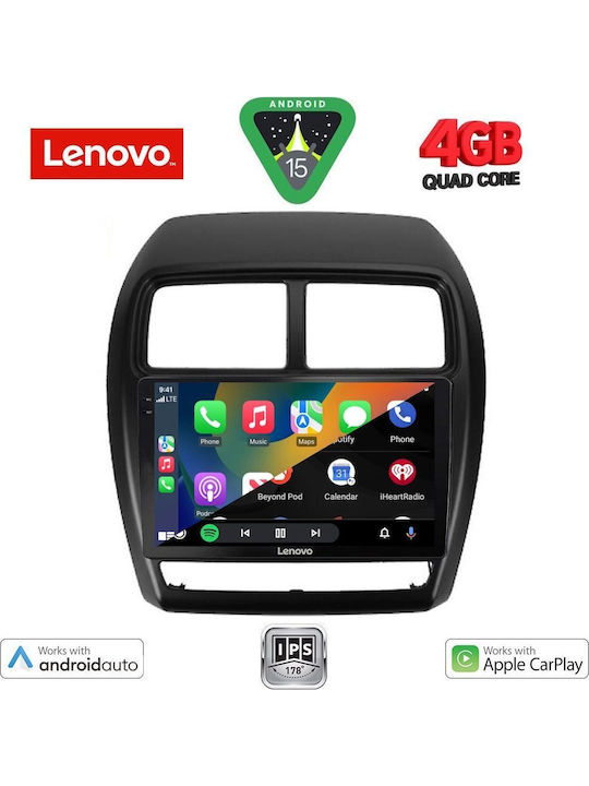 Lenovo Car Audio System for Mitsubishi Asx 2020 (Bluetooth/USB/AUX/WiFi/GPS/Apple-Carplay/Android-Auto) with Touch Screen 9"