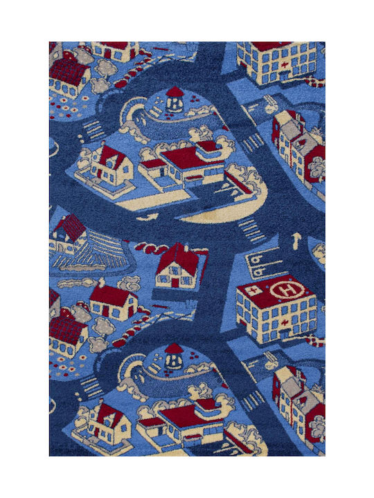 Balsan Kids Rug Albastru 133x190cm