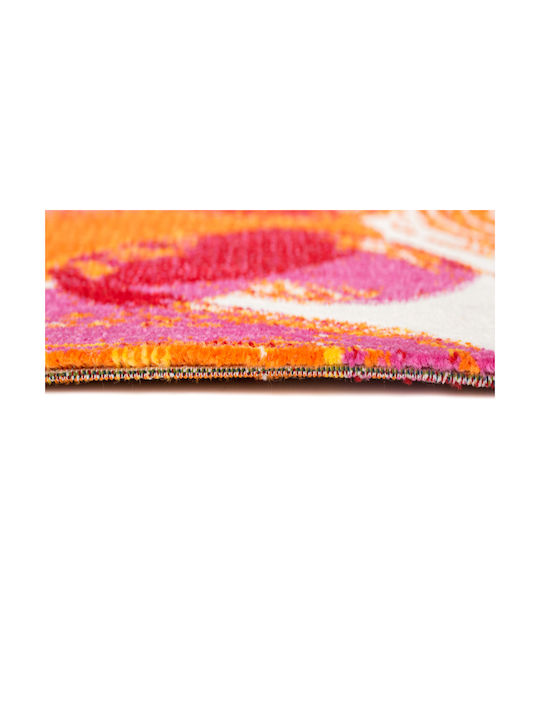 Decostar Παιδικό Χαλί Καρδιές Ροζ 160x230cm