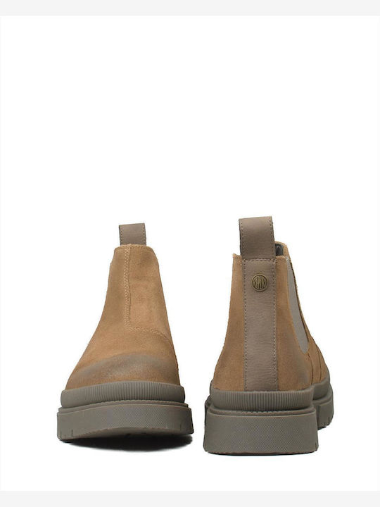 Leather Brown Chelsea Boots