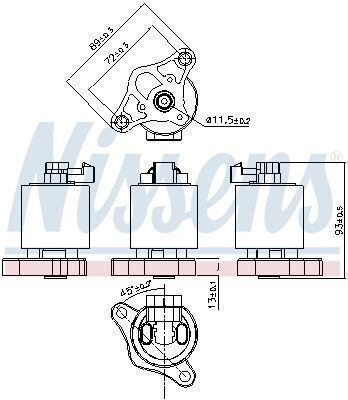 Nissens Egr Valve