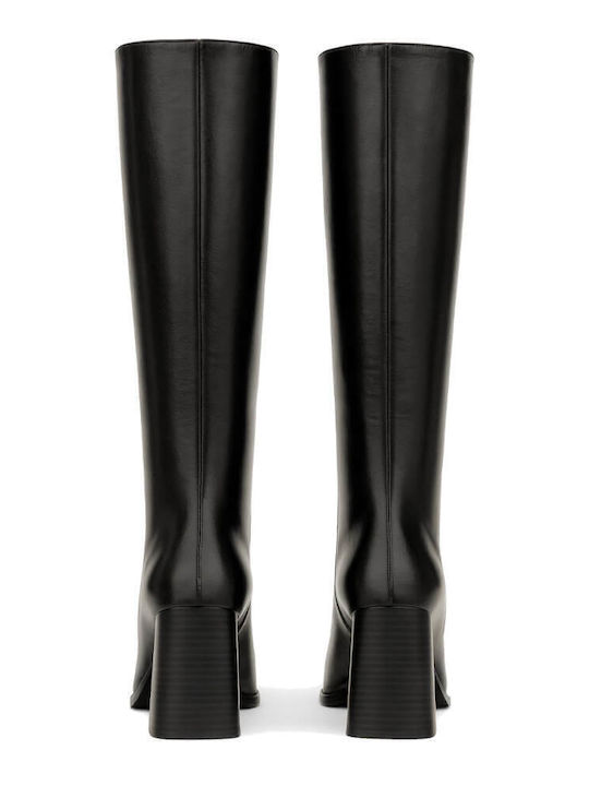 Patent Leather Women's Boots Black